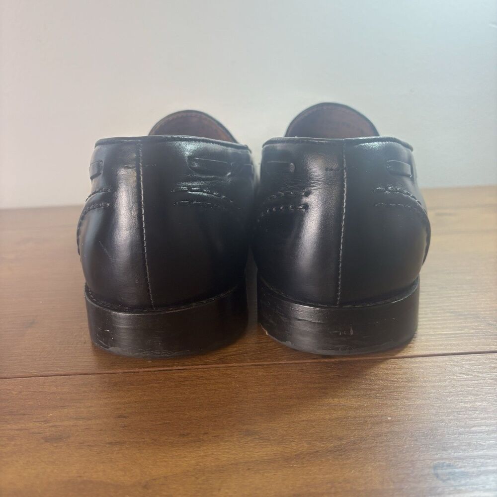 Brooks Brothers Mens 12D Fitzgerald Black Tassel Loafer Leather - Picture 5 of 12